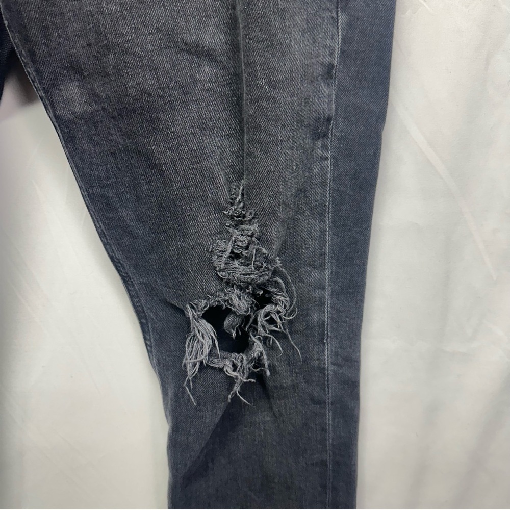 AGOLDE Nico High Rise Skinny Jeans Dark Wash Distressed Size 29 - Picture 8 of 12